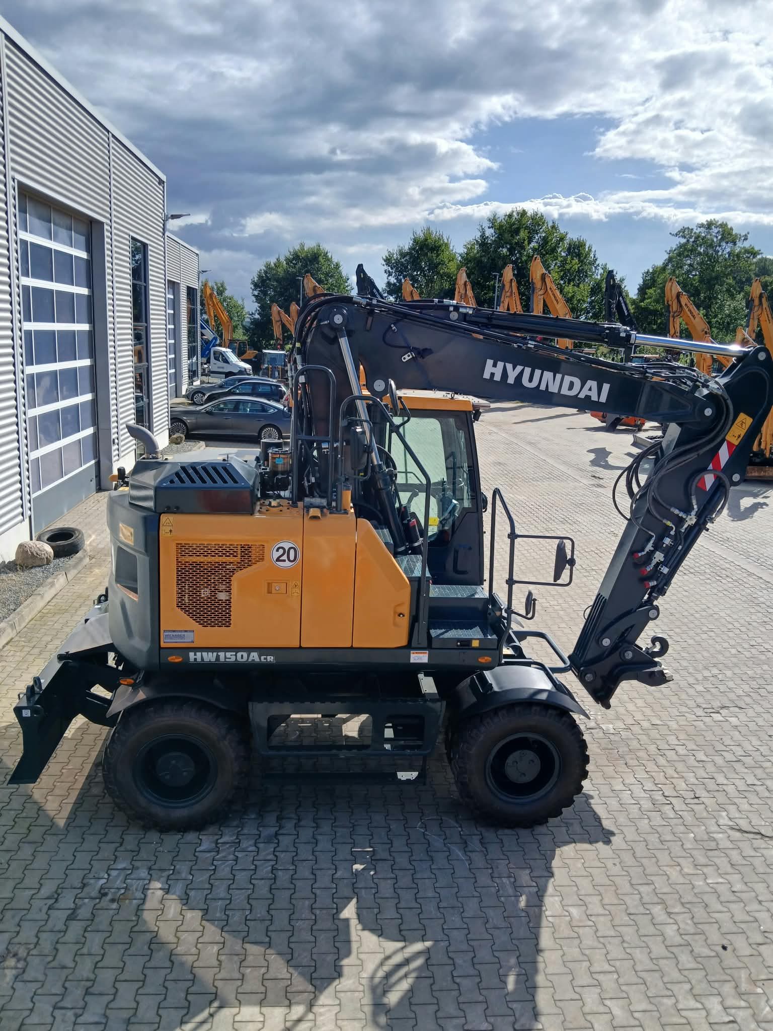 Mobilbagger HW150ACR Ansicht 18