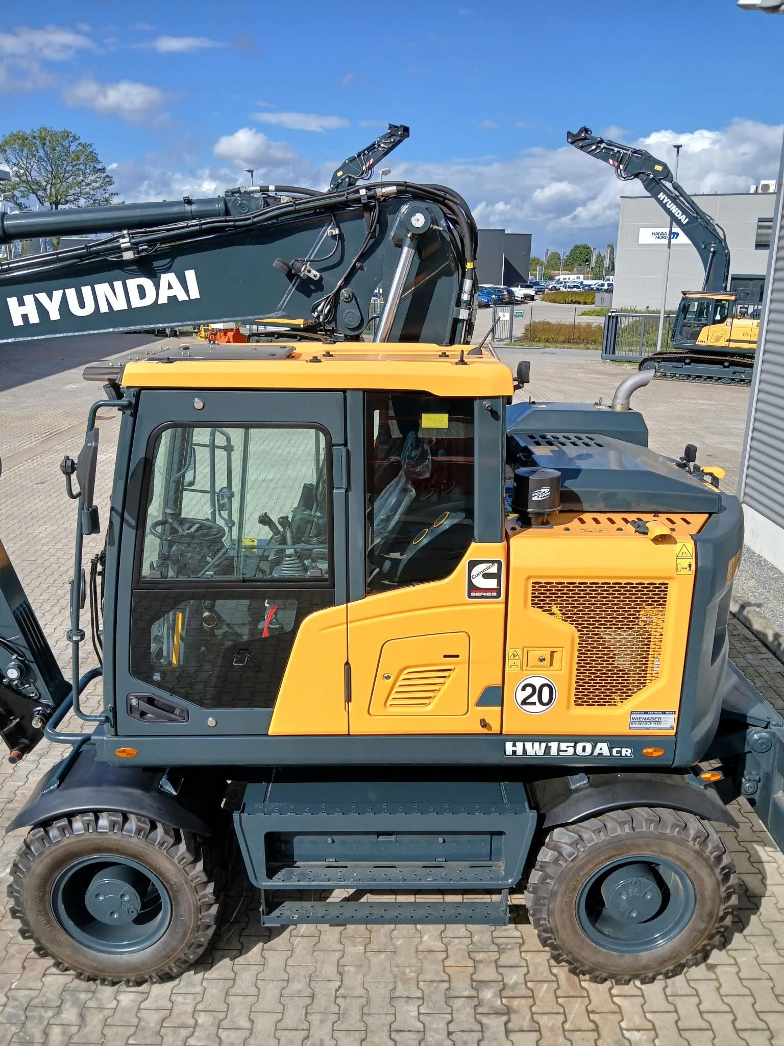 Mobilbagger HW150ACR Ansicht 22