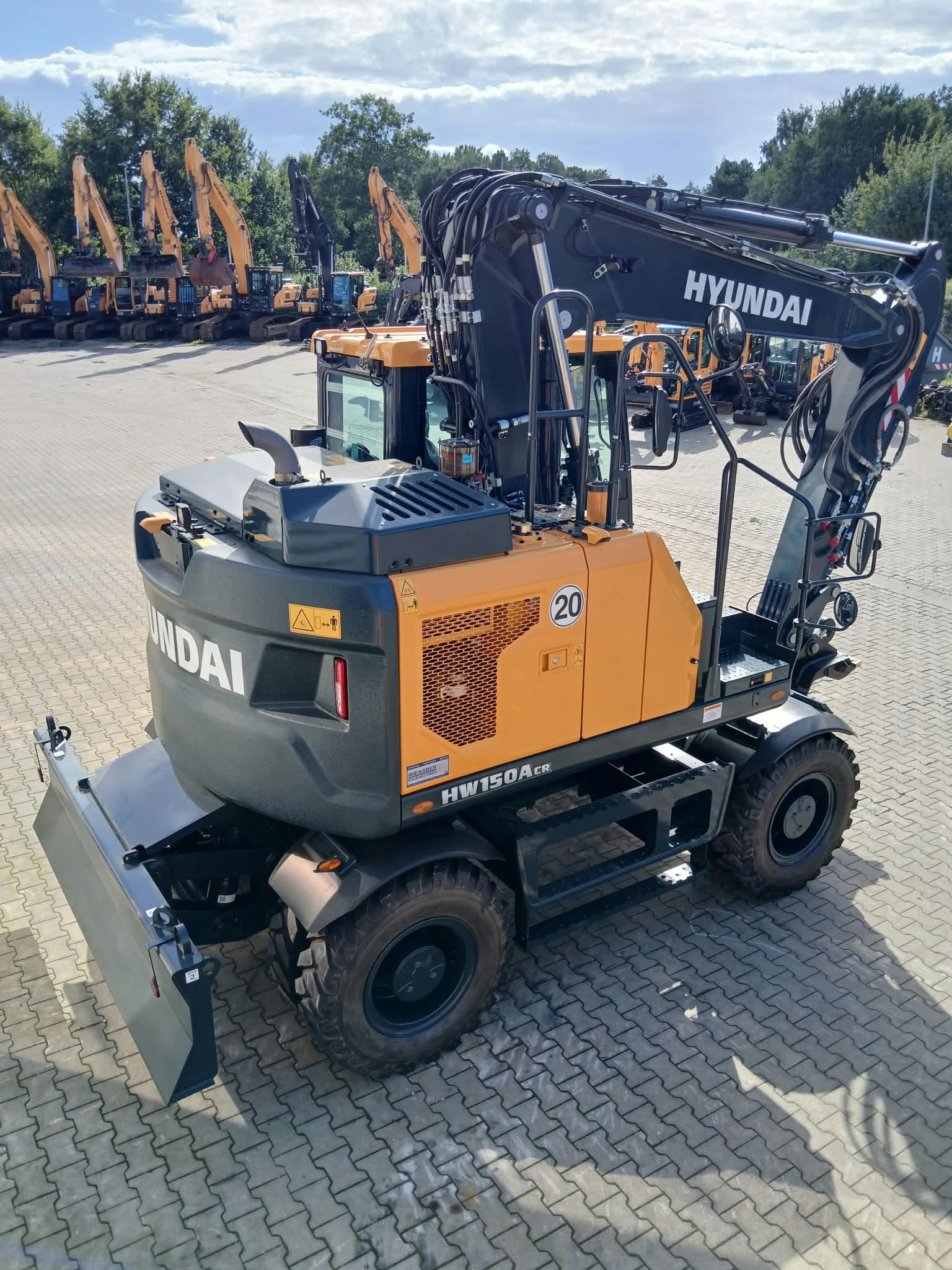 Mobilbagger HW150ACR Ansicht 24