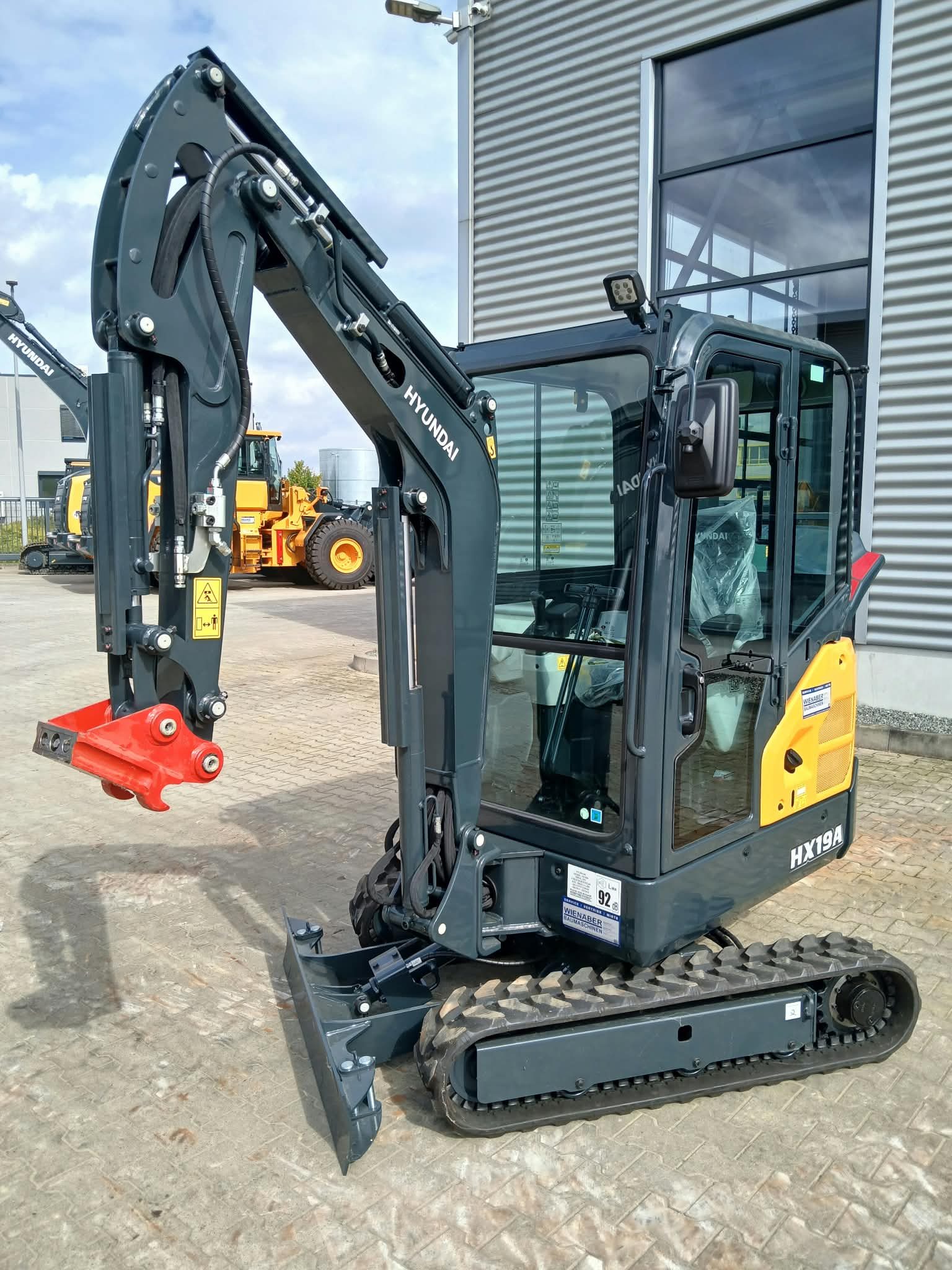 Minibagger HX19A Ansicht 11