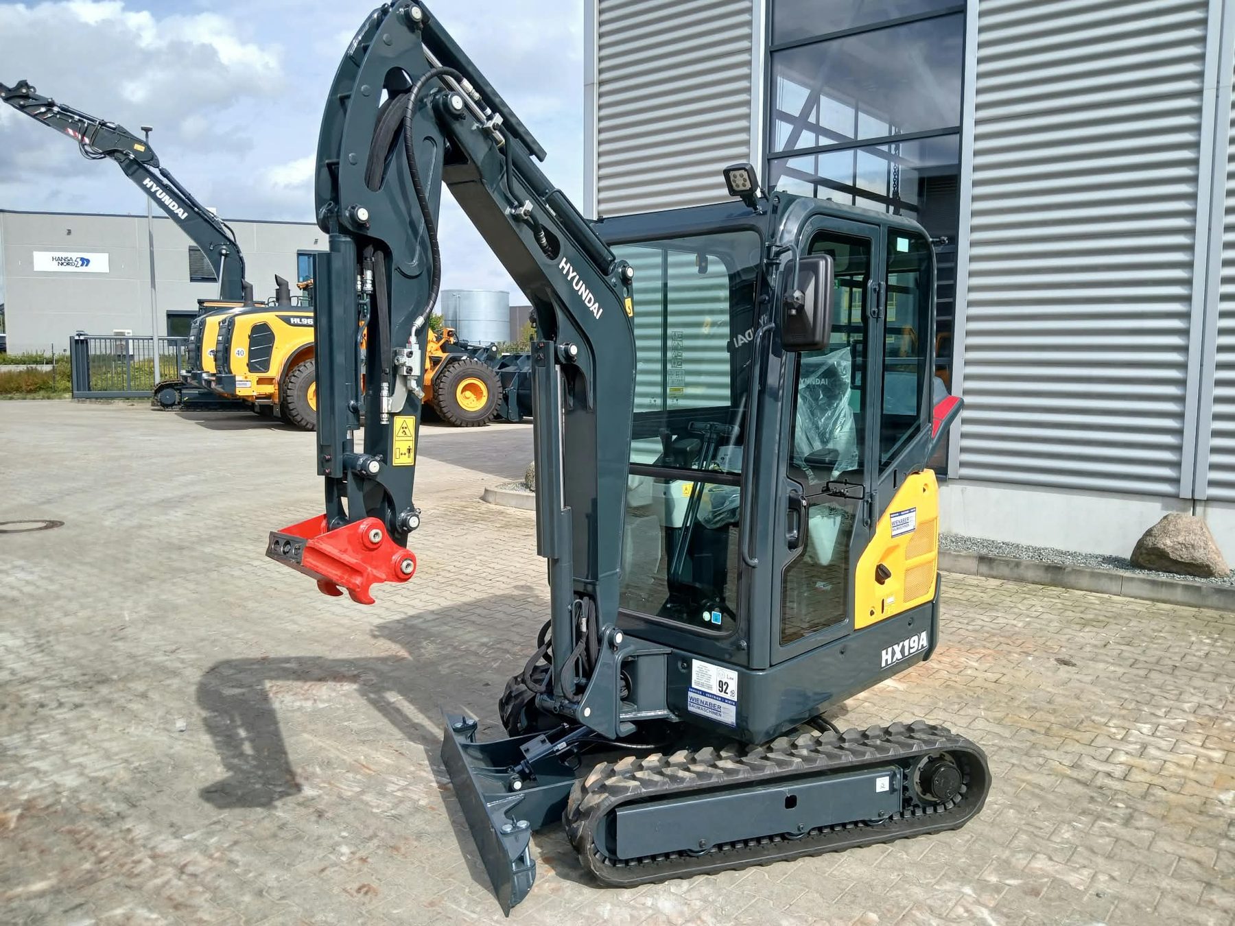 Minibagger HX19A Ansicht 13