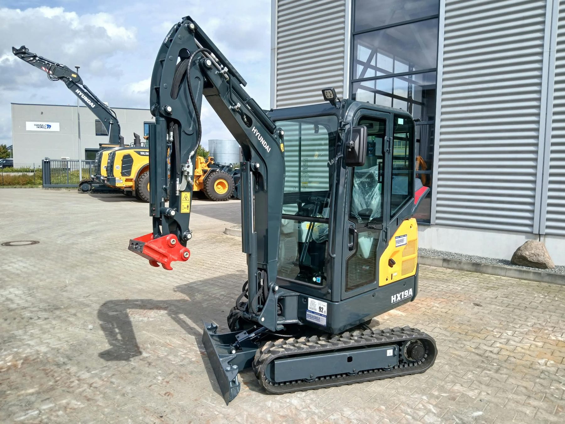 Minibagger HX19A Ansicht 15