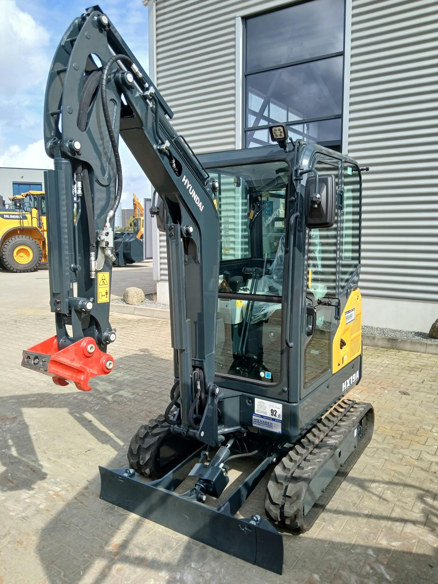 Minibagger HX19A Ansicht 2