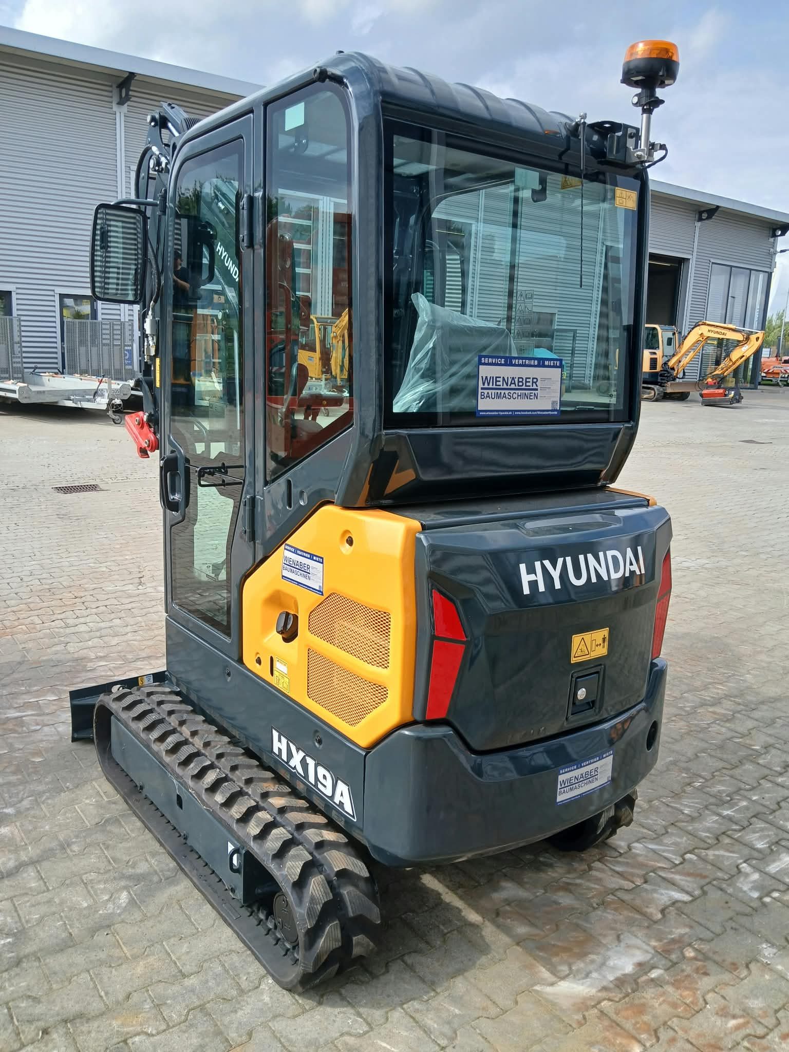 Minibagger HX19A Ansicht 3
