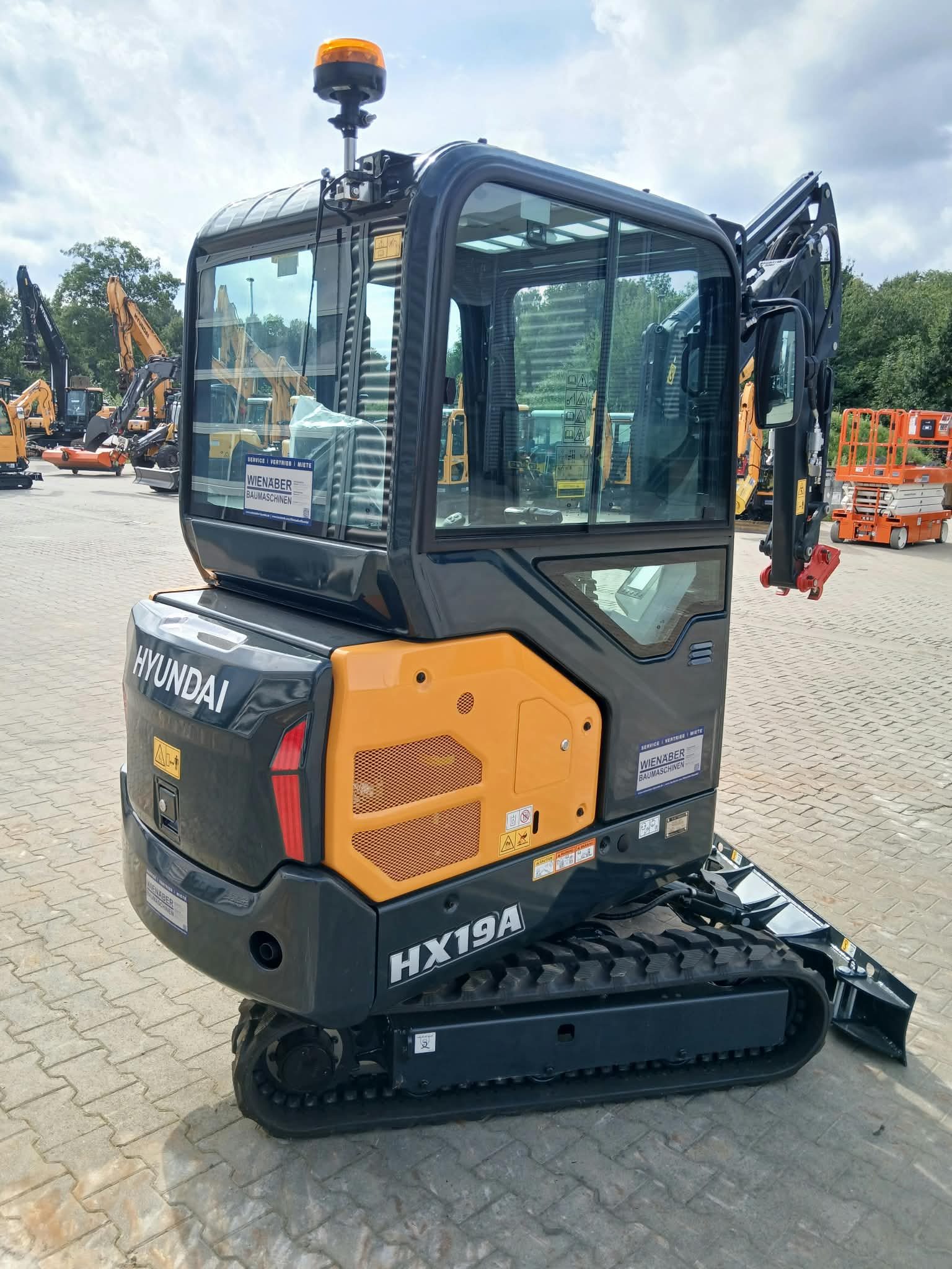 Minibagger HX19A Ansicht 8