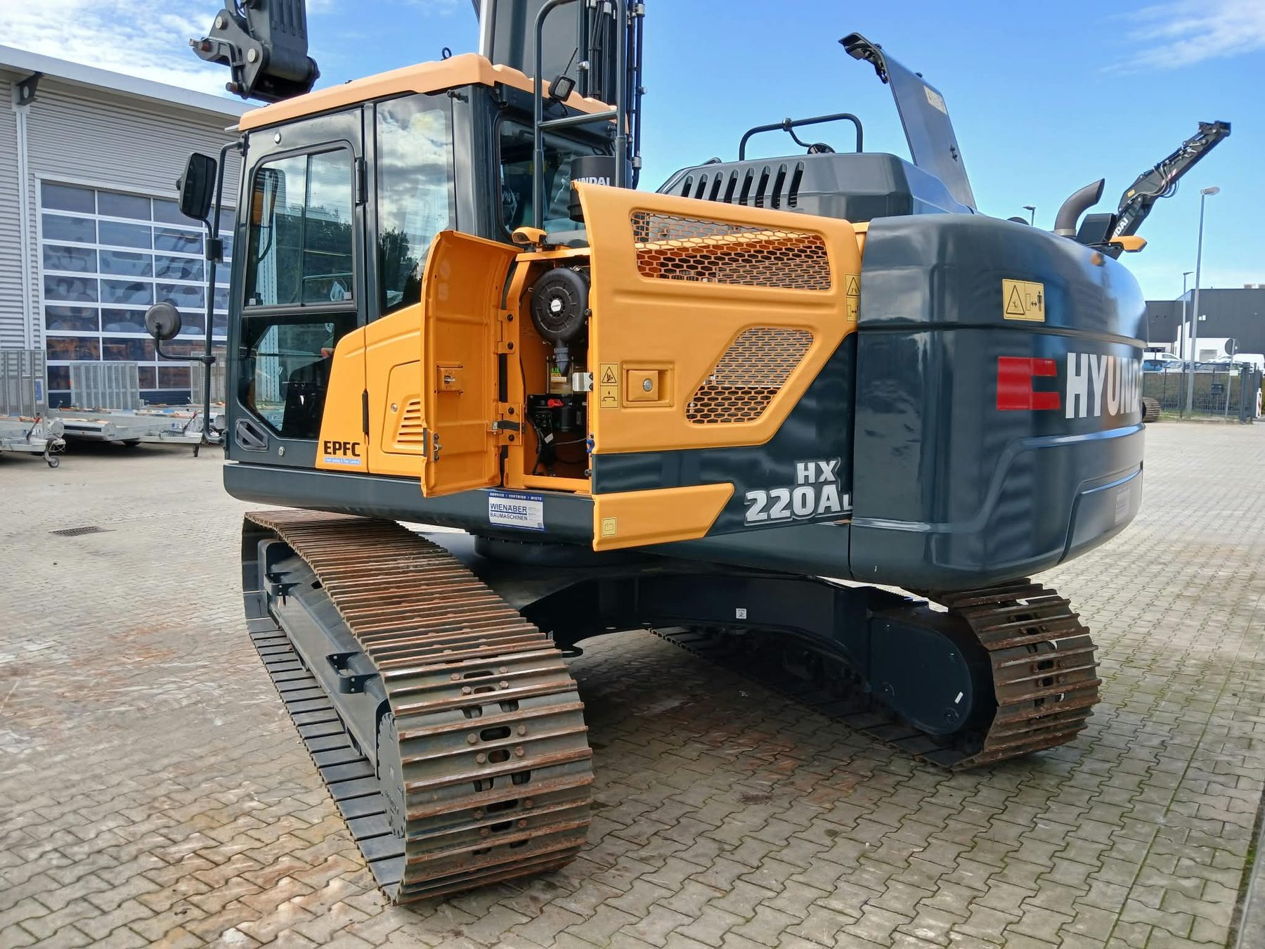 Kettenbagger HX220AL Ansicht 10