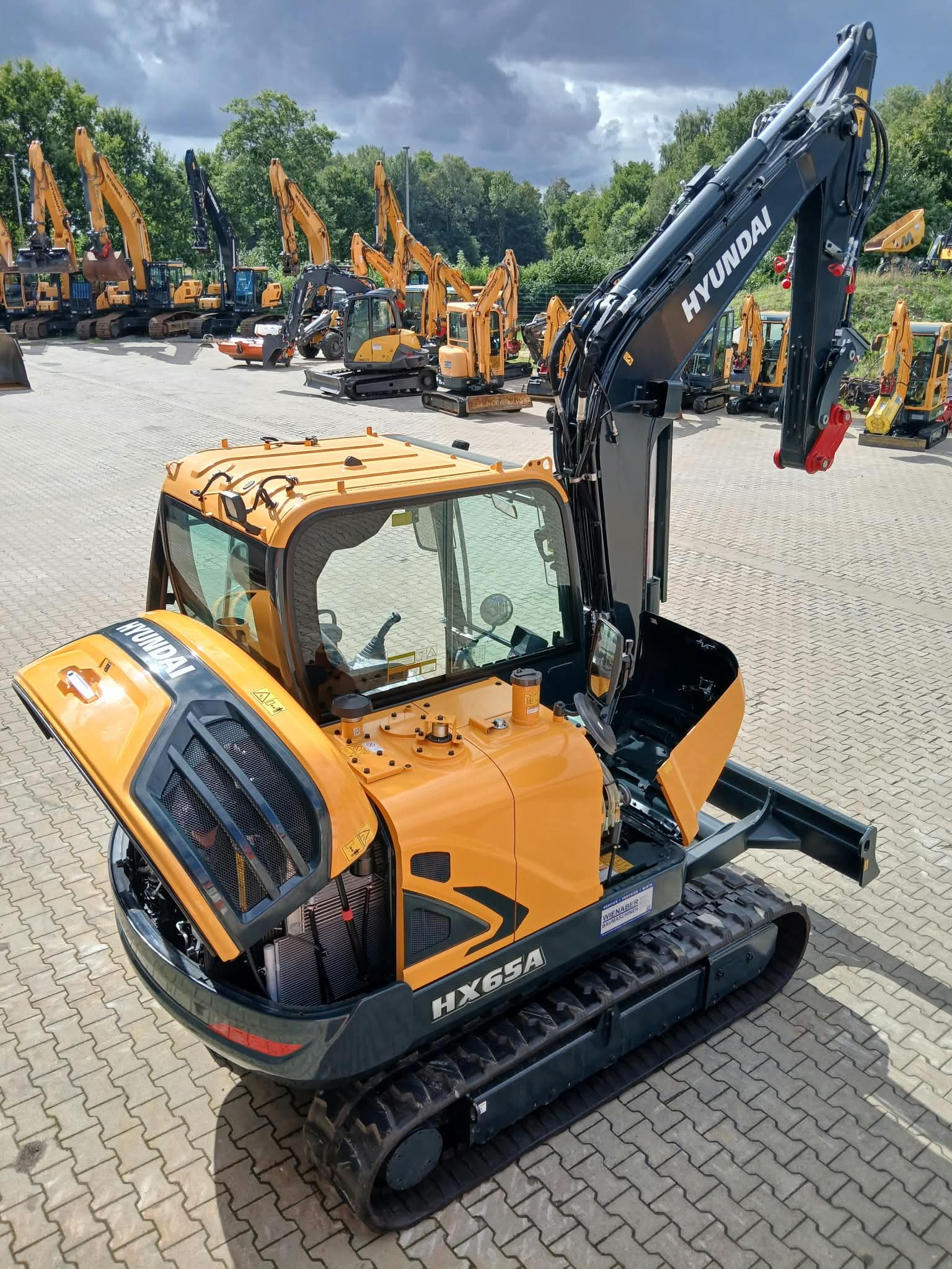 Minibagger HX65A Ansicht 10