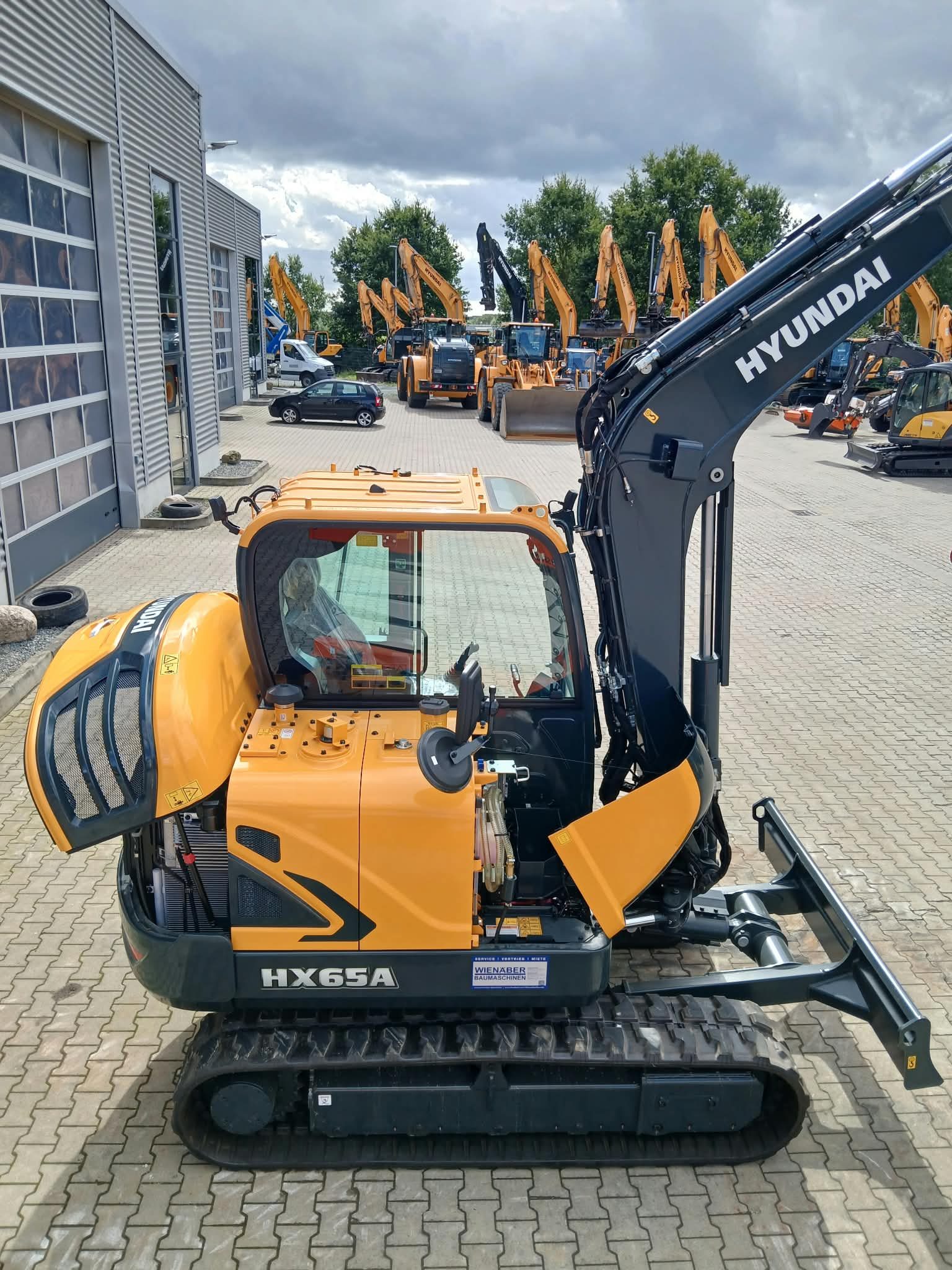 Minibagger HX65A Ansicht 6