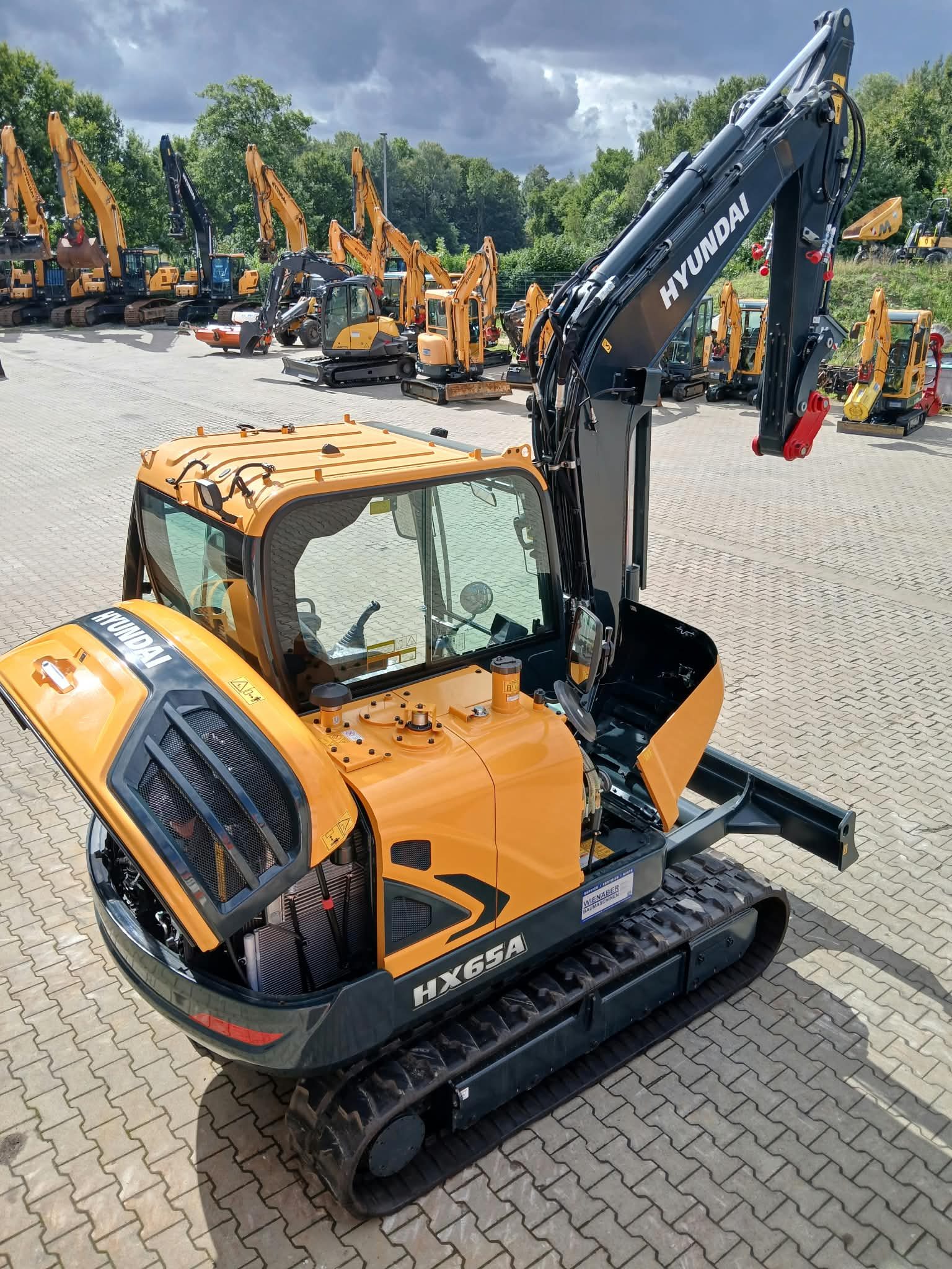 Minibagger HX65A Ansicht 7