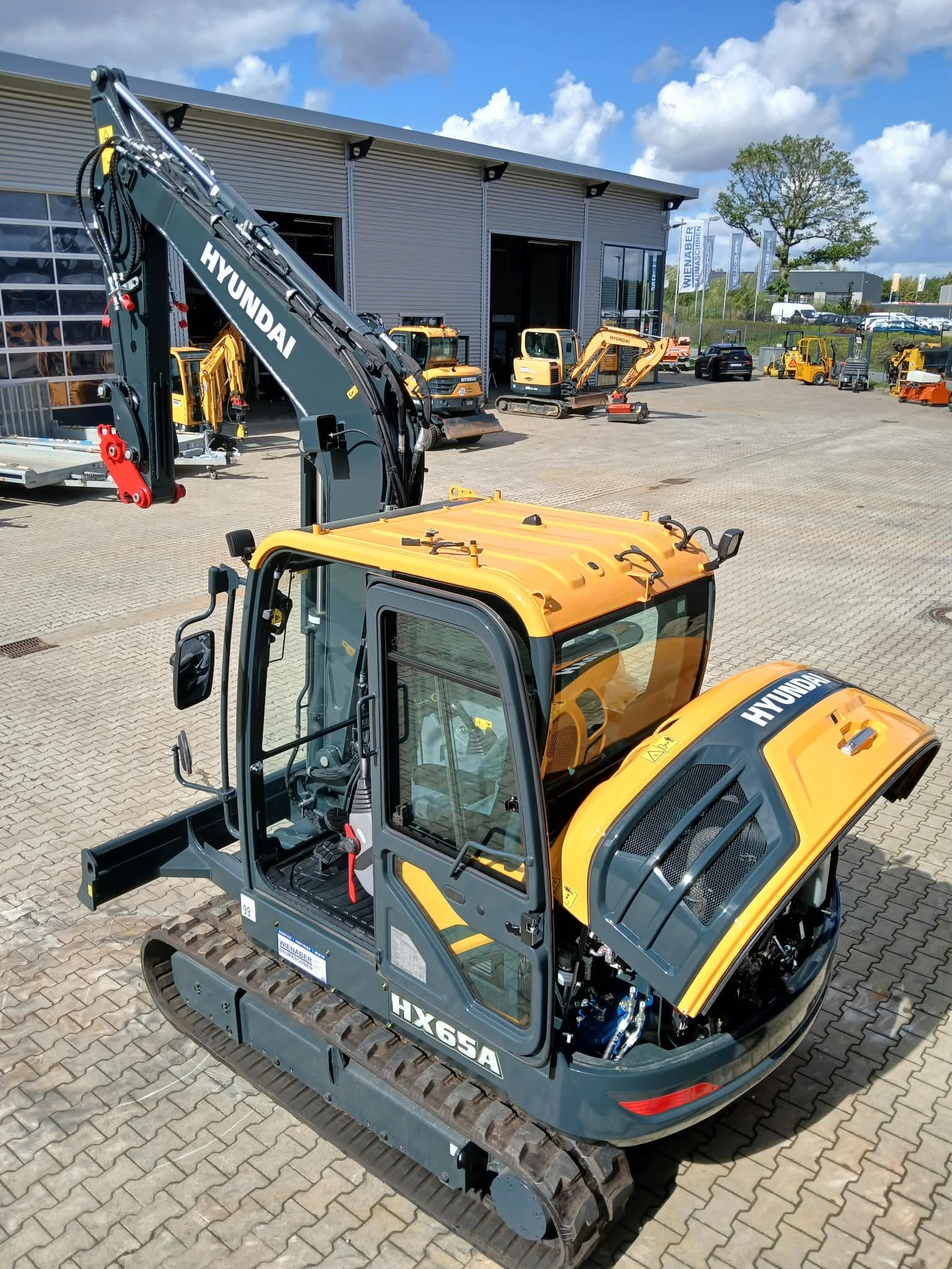 Minibagger HX65A Ansicht 8