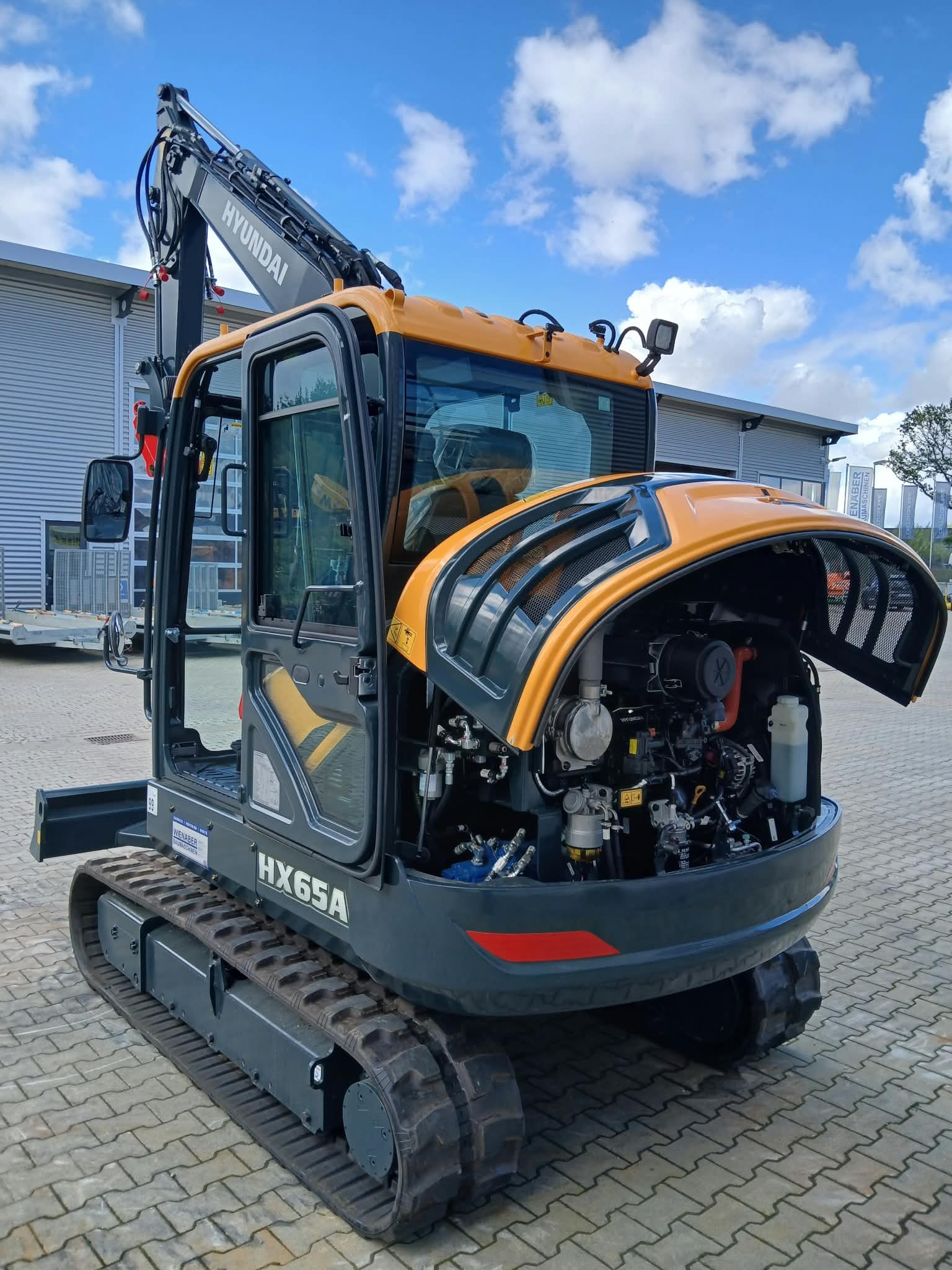 Minibagger HX65A Ansicht 9